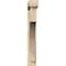Ekena Millwork Westlake Block Rough Sawn Bracket w/ Offset Brace, Douglas Fir, 6"W x 38"D x 44"H BKT0604X38X44WTL05RDF - alternate 3